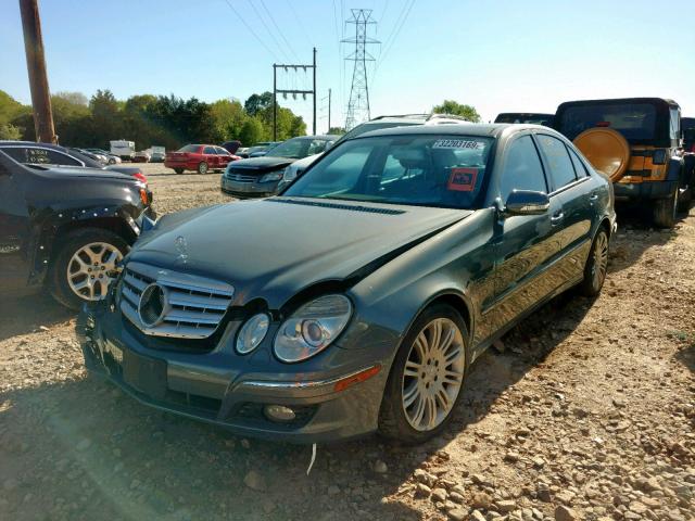 WDBUF56X97B131300 - 2007 MERCEDES-BENZ E 350 SILVER photo 2