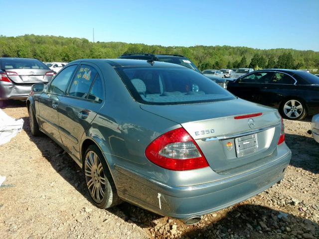 WDBUF56X97B131300 - 2007 MERCEDES-BENZ E 350 SILVER photo 3