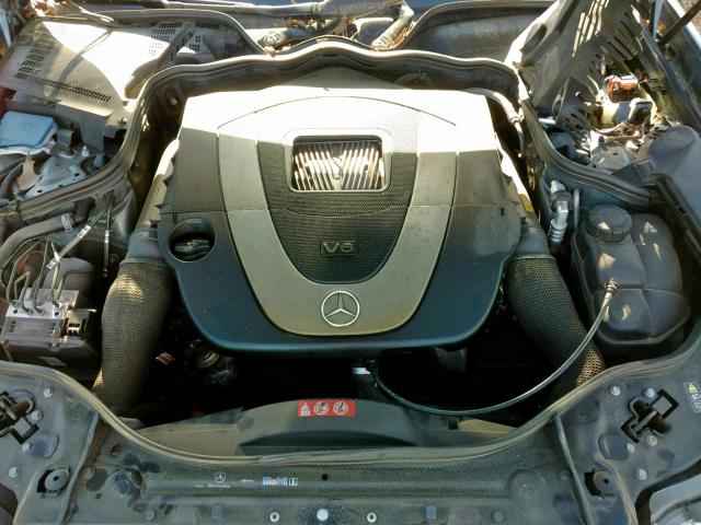 WDBUF56X97B131300 - 2007 MERCEDES-BENZ E 350 SILVER photo 7