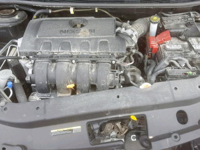 3N1AB7AP6JY323725 - 2018 NISSAN SENTRA S BLACK photo 7