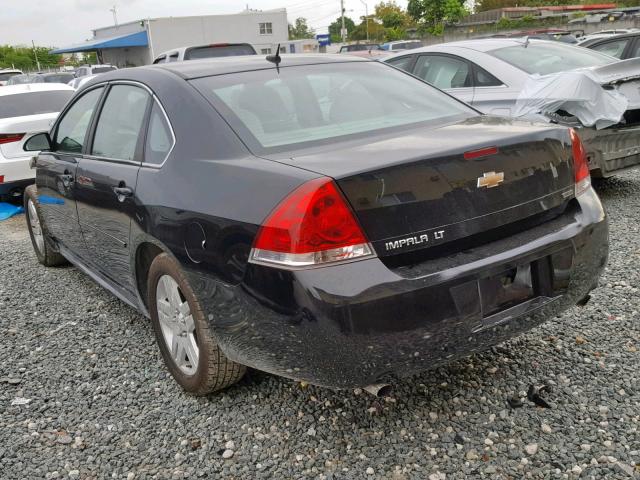 2G1WB5E3XF1143984 - 2015 CHEVROLET IMPALA LIM BLACK photo 3