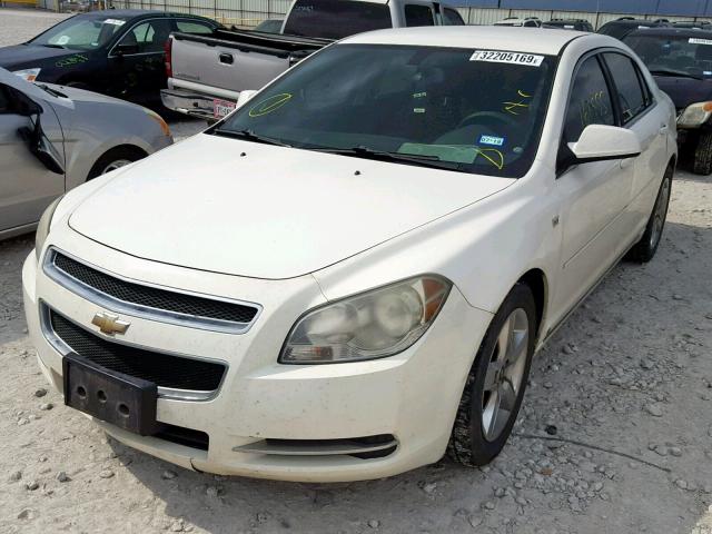 1G1ZH57B08F298099 - 2008 CHEVROLET MALIBU 1LT 白色 照片 2