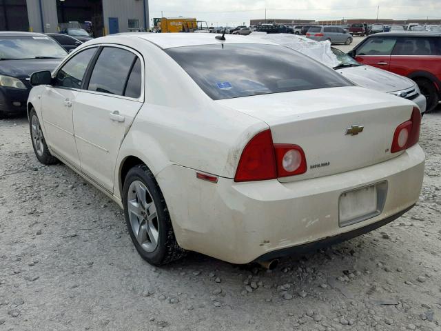 1G1ZH57B08F298099 - 2008 CHEVROLET MALIBU 1LT 白色 照片 3