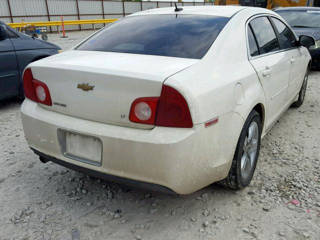 1G1ZH57B08F298099 - 2008 CHEVROLET MALIBU 1LT 白色 照片 4
