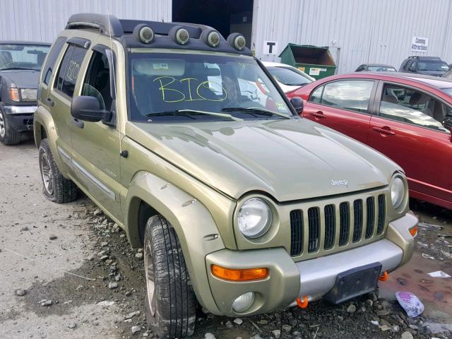 1J4GL38K94W203463 - 2004 JEEP LIBERTY RE GREEN photo 1