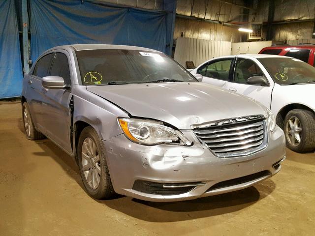 1C3CCBBG7DN527721 - 2013 CHRYSLER 200 TOURIN SILVER photo 1