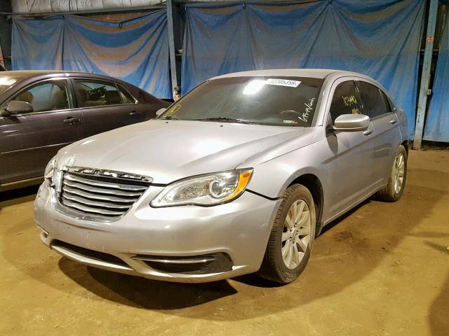 1C3CCBBG7DN527721 - 2013 CHRYSLER 200 TOURIN SILVER photo 2