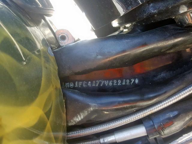 1HD1FC4177Y622127 - 2007 HARLEY-DAVIDSON FLHTCUI BLACK photo 10