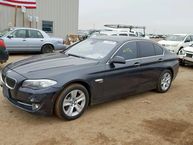 WBAXH5C56CDW02469 - 2012 BMW 528 XI BLACK photo 2