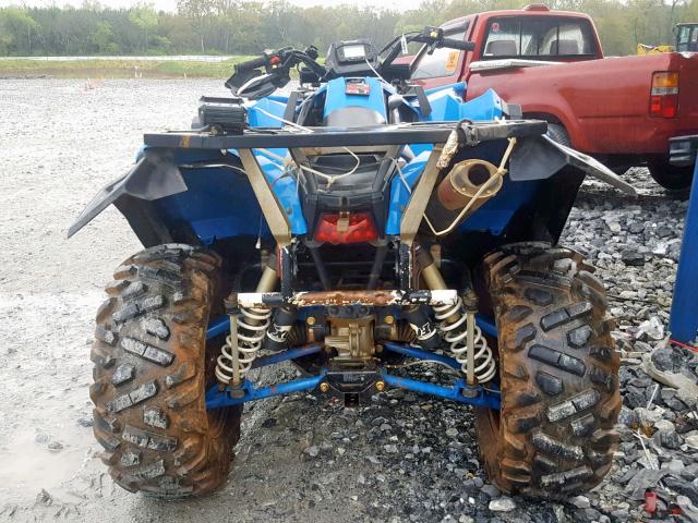 4XAGH8EA9EA095898 - 2014 POLARIS SCRAMBLER BLUE photo 6