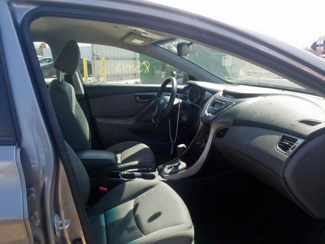 KMHDH4AE6DU527224 - 2013 HYUNDAI ELANTRA GLS  photo 5