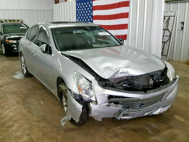 JN1CV6AP7BM304373 - 2011 INFINITI G37 BASE SILVER photo 1