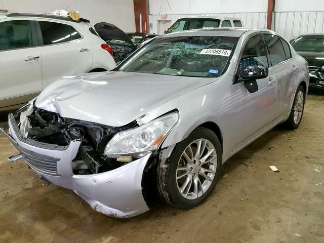 JN1CV6AP7BM304373 - 2011 INFINITI G37 BASE SILVER photo 2