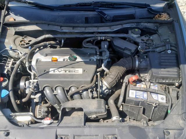 1HGCP26899A179200 - 2009 HONDA ACCORD EXL GREEN photo 7