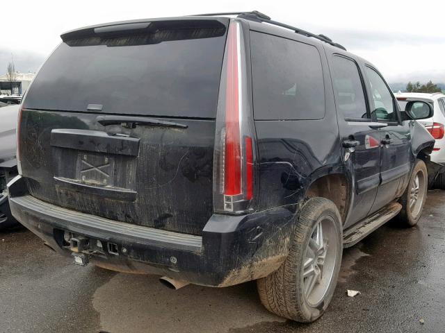 1GKFK13097R134344 - 2007 GMC YUKON BLACK photo 4