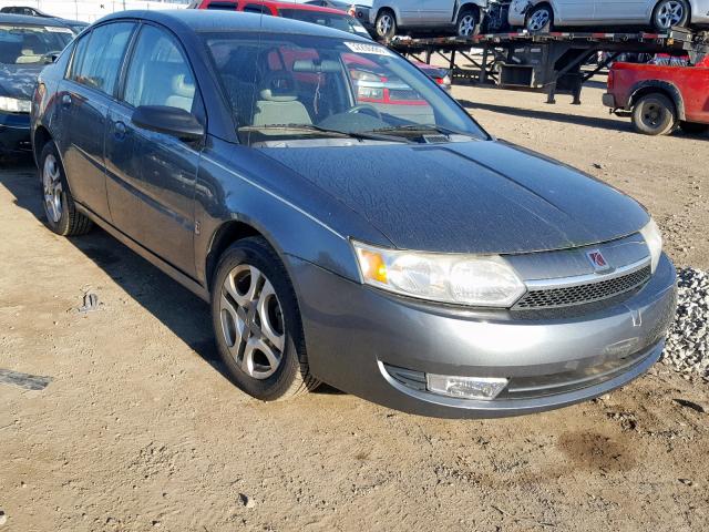 1G8AL52F54Z191257 - 2004 SATURN ION LEVEL GRAY photo 1