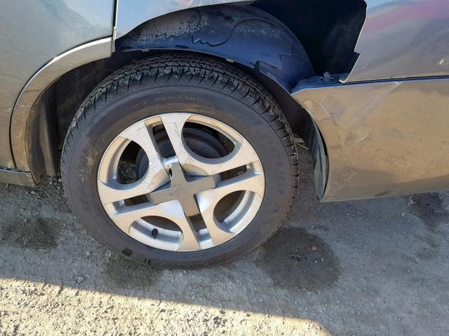 1G8AL52F54Z191257 - 2004 SATURN ION LEVEL GRAY photo 9