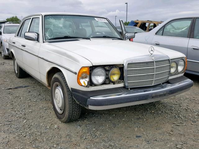 WDBAB23A5CB344543 - 1982 MERCEDES-BENZ 240 D WHITE photo 1