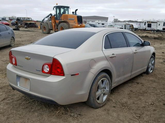 1G1ZC5E09AF256990 - 2010 CHEVROLET MALIBU 1LT TAN photo 4
