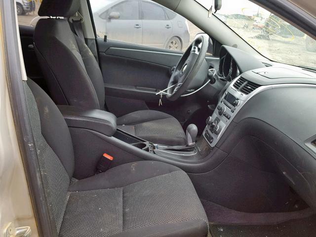1G1ZC5E09AF256990 - 2010 CHEVROLET MALIBU 1LT TAN photo 5