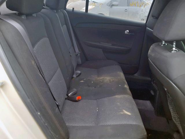 1G1ZC5E09AF256990 - 2010 CHEVROLET MALIBU 1LT TAN photo 6