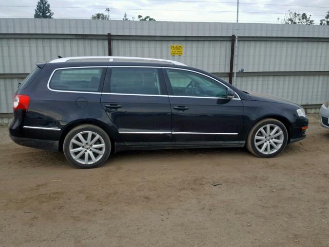 WVWXM7AN1AE167896 - 2010 VOLKSWAGEN PASSAT KOM BLACK photo 9