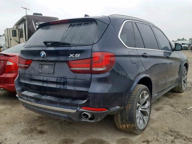 5UXKR2C54G0R69715 - 2016 BMW X5 SDRIVE3 BLUE photo 4