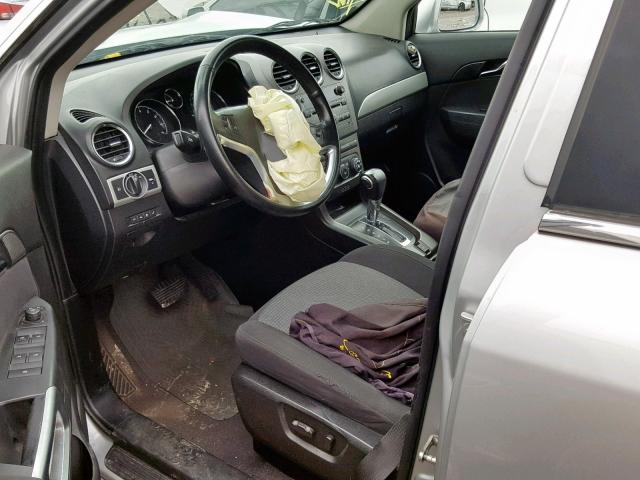 3GNAL3E51CS548725 - 2012 CHEVROLET CAPTIVA SP GRAY photo 9