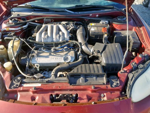 4C3AG52H81E097861 - 2001 CHRYSLER SEBRING LX RED photo 7