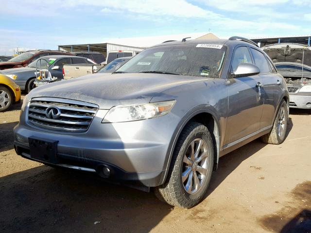 JNRAS08W78X209097 - 2008 INFINITI FX35 SILVER photo 2