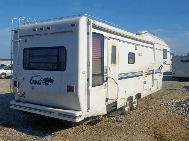 4DLRV3223T1009191 - 1996 EXCE 5TH WHEEL WHITE photo 4