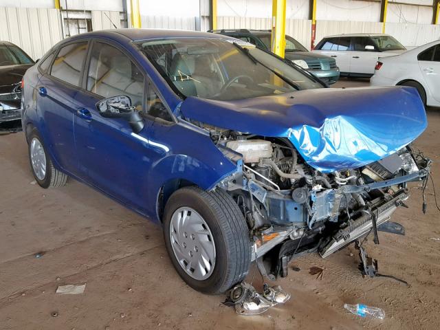 3FADP4AJ5BM223880 - 2011 FORD FIESTA S BLUE photo 1