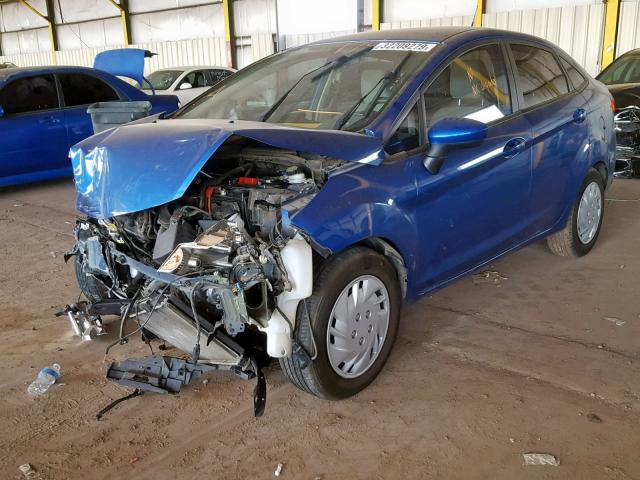 3FADP4AJ5BM223880 - 2011 FORD FIESTA S BLUE photo 2