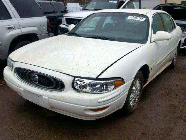 1G4HP52K65U100836 - 2005 BUICK LESABRE CU WHITE photo 2