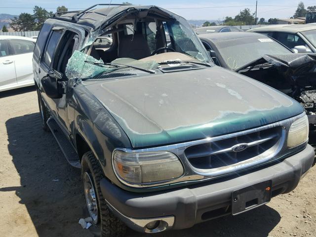 1fmzu32e7xza533 1999 Ford Explorer Green Price History History Of Past Auctions Prices And Bids History Of Salvage And Used Vehicles