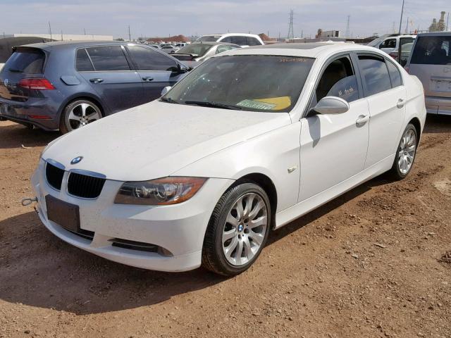 WBAVB33516PS14095 - 2006 BMW 330 I WHITE photo 2