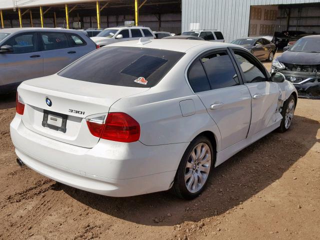 WBAVB33516PS14095 - 2006 BMW 330 I WHITE photo 4