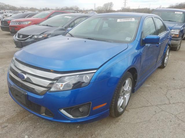 3FAHP0KC2BR272337 - 2011 FORD FUSION SPORT  photo 2