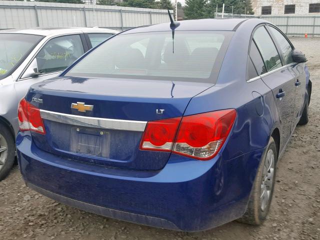 1G1PD5SH8C7242994 - 2012 CHEVROLET CRUZE LS BLUE photo 4