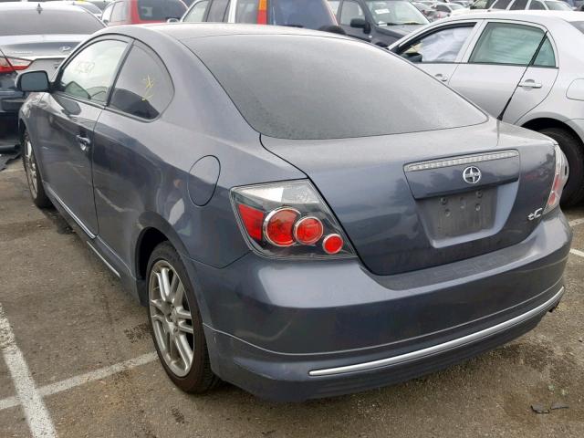JTKDE167780274846 - 2008 TOYOTA SCION TC ნაცრისფერი ფოტო 3