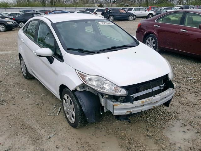 3FADP4AJ6DM114024 - 2013 FORD FIESTA S WHITE photo 1