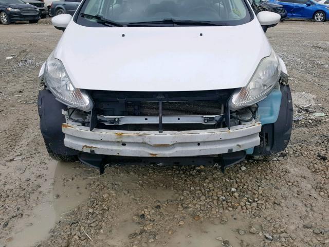 3FADP4AJ6DM114024 - 2013 FORD FIESTA S WHITE photo 9