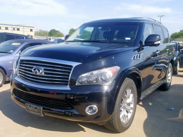 JN8AZ2NE4B9001083 - 2011 INFINITI QX56 BLACK photo 2