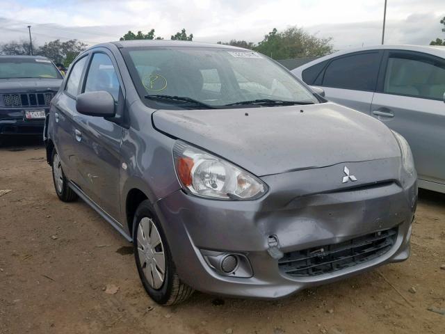 ML32A3HJ3FH045421 - 2015 MITSUBISHI MIRAGE DE GRAY photo 1