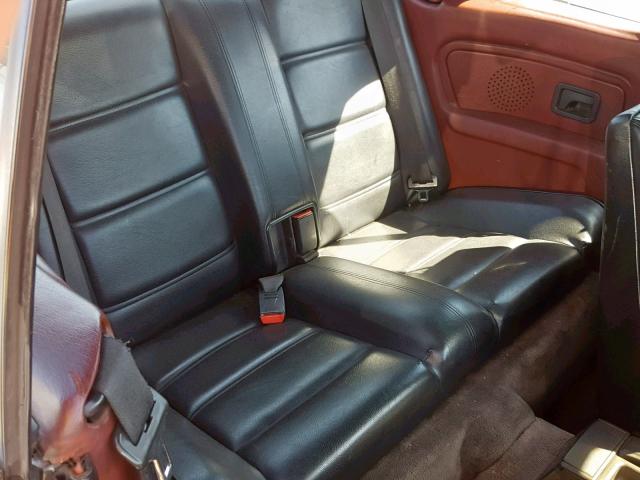 WBABB131XLEC03160 - 1990 BMW 325 IC BURGUNDY photo 6