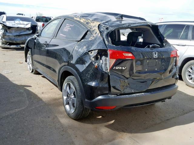 3CZRU6H55GM760800 - 2016 HONDA HR-V EX BLACK photo 3