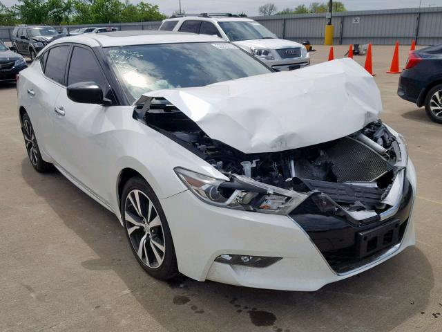 1N4AA6APXGC429497 - 2016 NISSAN MAXIMA 3.5 WHITE photo 1