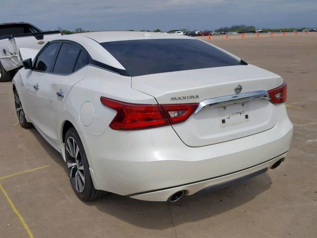 1N4AA6APXGC429497 - 2016 NISSAN MAXIMA 3.5 WHITE photo 3