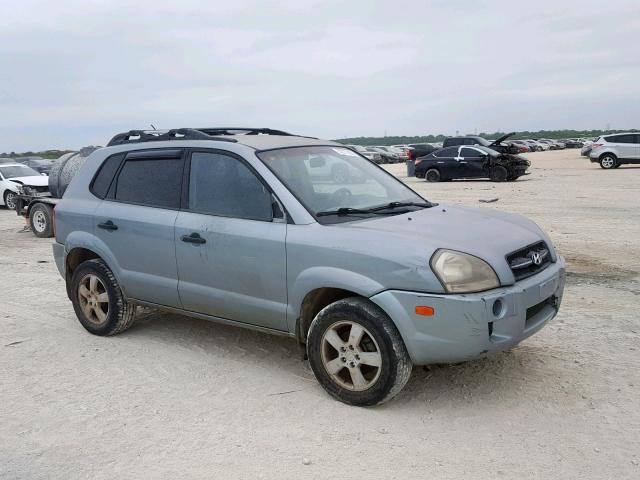 KM8JM12B06U445980 - 2006 HYUNDAI TUCSON GL SILVER photo 1