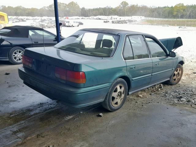 1HGCB7699PA172314 - 1993 HONDA ACCORD 10T GREEN photo 4